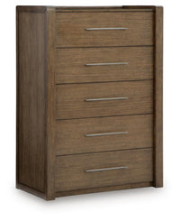 Marxmore - Five Drawer Chest - Brown