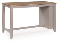 Harperfeld - Rectangular Dining Room Counter Table - Natural / Gray