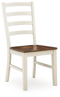 Brinfern - Dining Room Side Chair (Set of 2) - Brown / Antique White