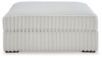 Stupendous - Oversized Accent Ottoman - Alloy