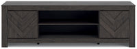 Cayboni - LG TV Stand With Fireplace Option