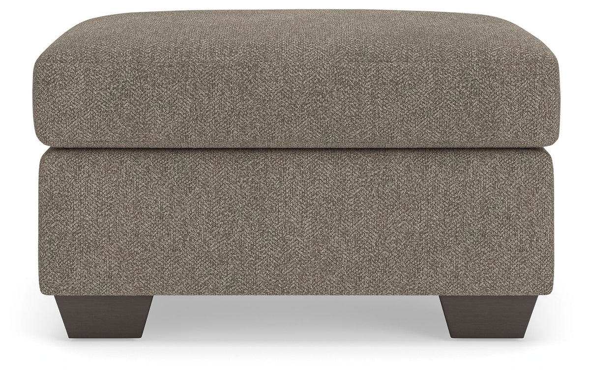 Triston-Peaks - Ottoman - Suede
