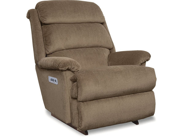 Astor Power Wall Recliner with Headrest and Lumbar - Chestnut 10X519-D182574 - Schleider Furniture & Mattress Company 