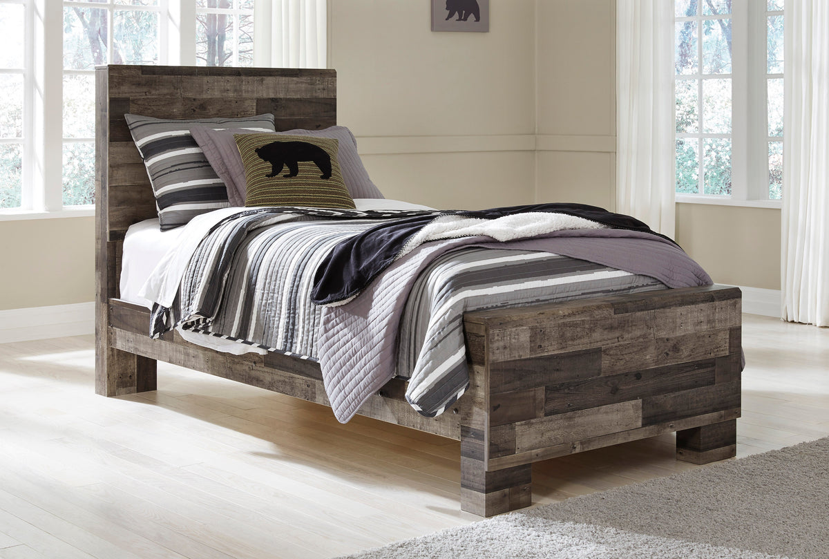 Derekson Twin Panel Bed - Multi Gray B200-53,52,83 product