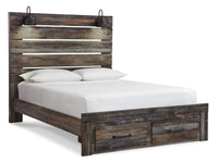 Drystan Queen Panel Bed - Multi B211-54,57-96