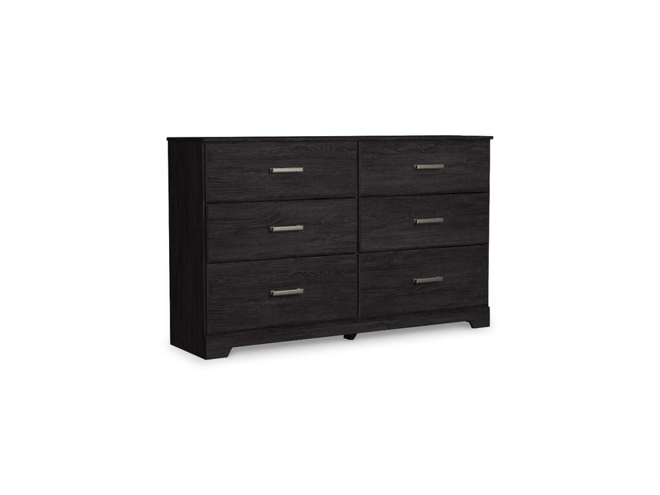 Ashley Belachime six-drawer dresser on a white background