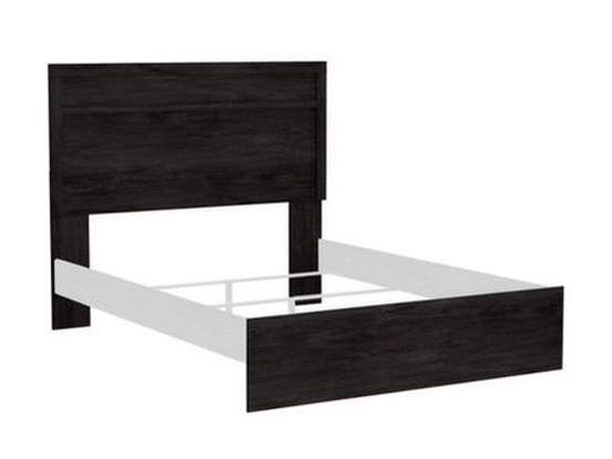 Belachime Queen Panel Headboard and Footboard - Charcoal B2589-71 - Schleider Furniture & Mattress Company 