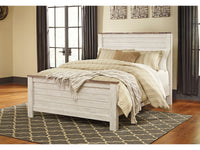 Willowton Queen Panel Headboard Only- Whitewash B267-57