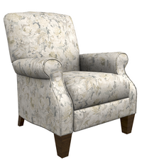 Charlotte High Leg Reclining Chair - Muslin 028931-D208631