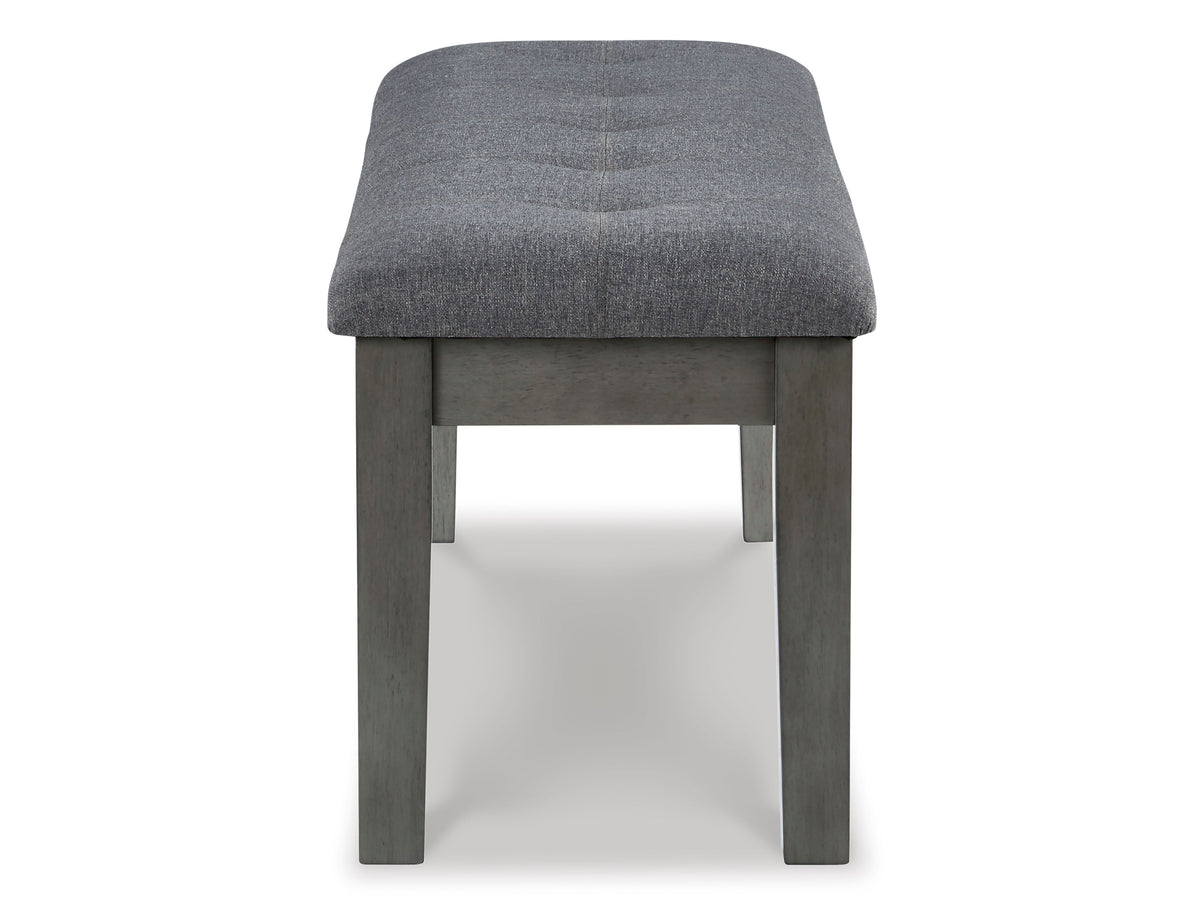 Hallanden Large Upholstered Dining Bench - D589-00 - Schleider Furniture & Mattress Company 