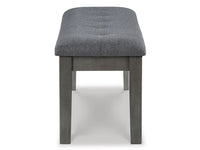 Hallanden Large Upholstered Dining Bench - D589-00 - Schleider Furniture & Mattress Company 