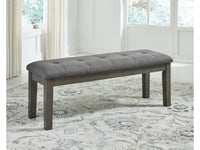 Hallanden Large Upholstered Dining Bench - D589-00 - Schleider Furniture & Mattress Company 