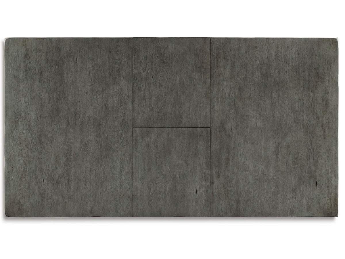 Hallanden Dining Room Rectangular Extension Table - Antique Gray D589-35