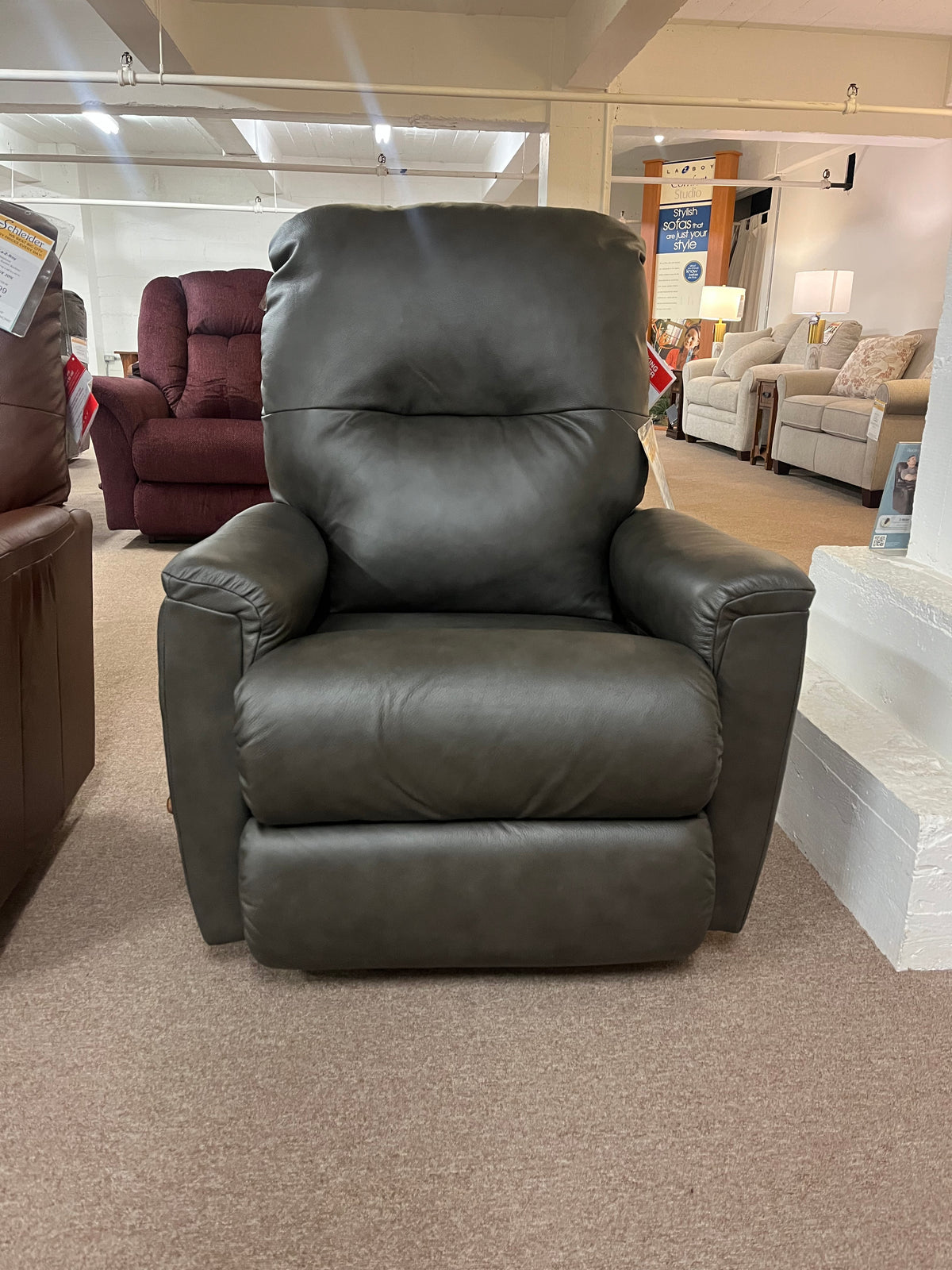 NEPTUNE ALL LEATHER ROCKER RECLINER 010796-LD680979