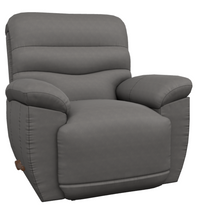 Joshua Leather Wall Recliner - Goshen (Grey) 016502-LB172856
