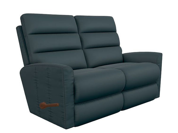 Liam Leather Wall Reclining Loveseat - Ocean 320786-FL202698 CLEARANCE - Schleider Furniture & Mattress Company 