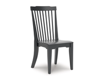 Brenkerton Dining Room Side Chair (Pair) - French Black PCD591-01 - Schleider Furniture & Mattress Company 