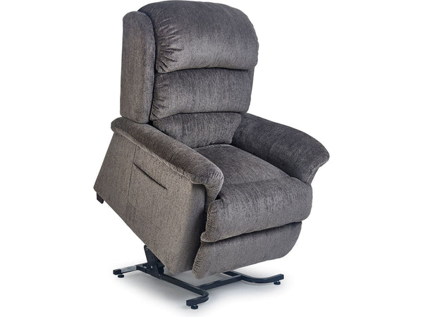 Mira Power Lift Recliner - Grey UC549-MED-STC-AGR - Schleider Furniture & Mattress Company 