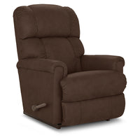 Pinnacle Leather Rocking Recliner - Umber 010512-LB206477