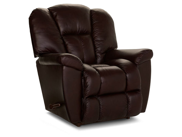 Maverick Leather Power Rocking Recliner 010582 -LB206278 - Schleider Furniture & Mattress Company 