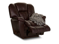 Maverick Leather Power Rocking Recliner 010582 -LB206278 - Schleider Furniture & Mattress Company 