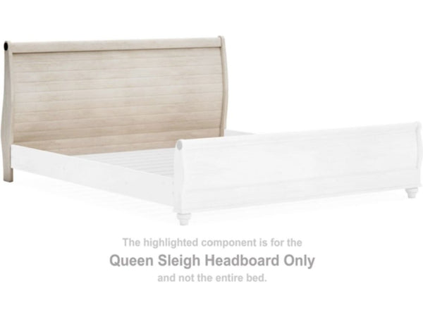 B267-77 QUEEN SLEIGH HEADBOARD WILLOWTON - Schleider Furniture & Mattress Company 