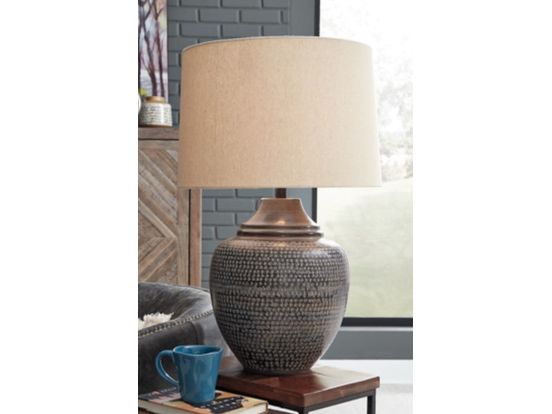 OLINGER METAL TABLE LAMP L207404 - Schleider Furniture & Mattress Company 