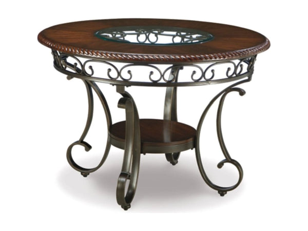 GLAMBREY ROUND TABLE D329-15 - Schleider Furniture & Mattress Company 