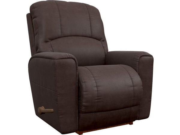 Cassian Rocker Recliner - Walnut 010802-LB206278 - Schleider Furniture & Mattress Company 