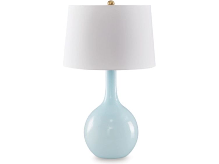 L430874 RYLANTON GLASS TABLE LAMP - Schleider Furniture & Mattress Company 