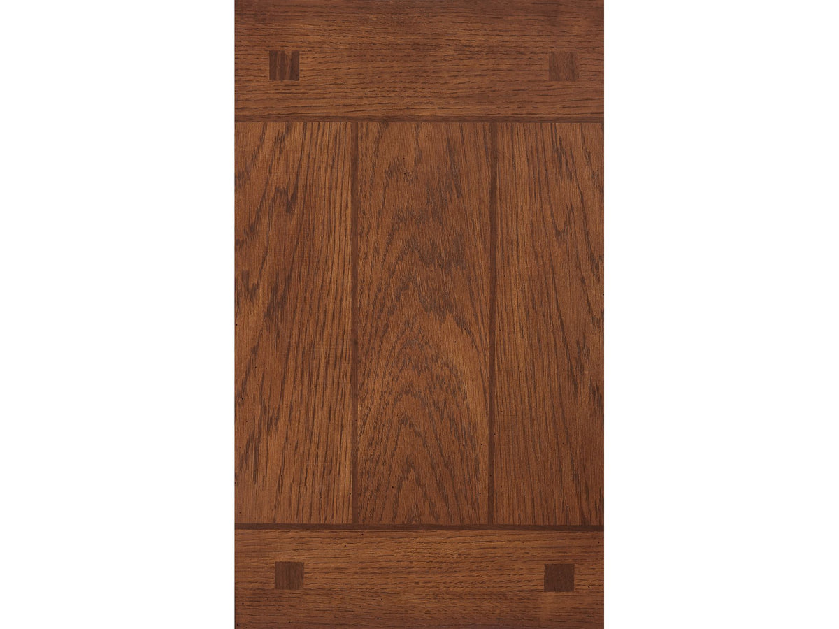 Breegin  Chairside End Table - Warm Brown T007-319 - Schleider Furniture & Mattress Company 
