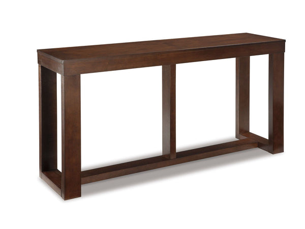 Watson Sofa Table - Dark Brown T481-4 - Schleider Furniture & Mattress Company 