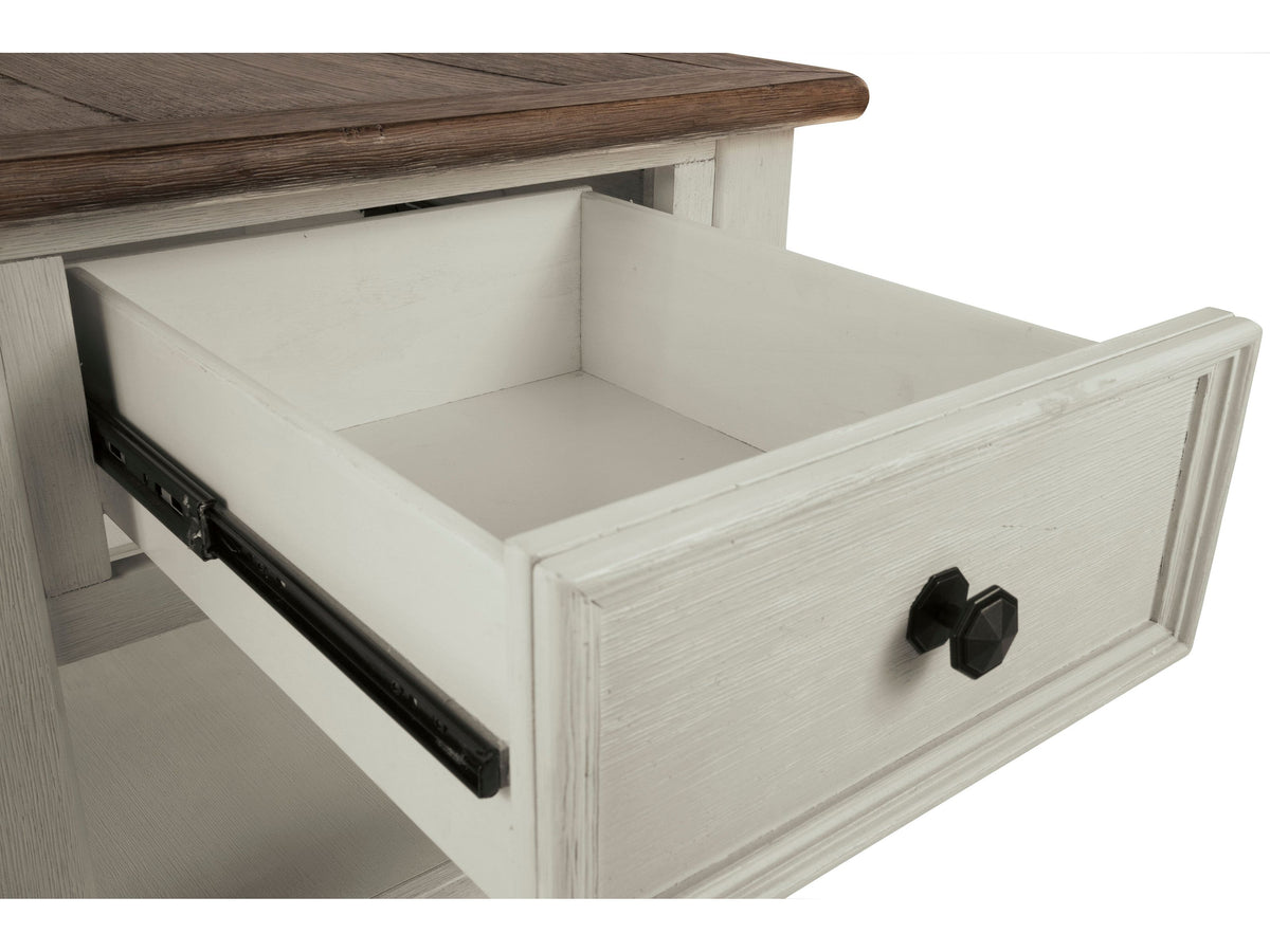 Bolanburg Rectangular End Table - Two-Tone T637-3
