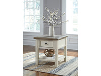 Bolanburg Rectangular End Table - Two-Tone T637-3