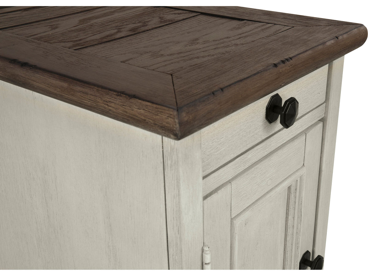 Bolanburg Chair Side End Table - Two Tone T637-7 - Schleider Furniture & Mattress Company 