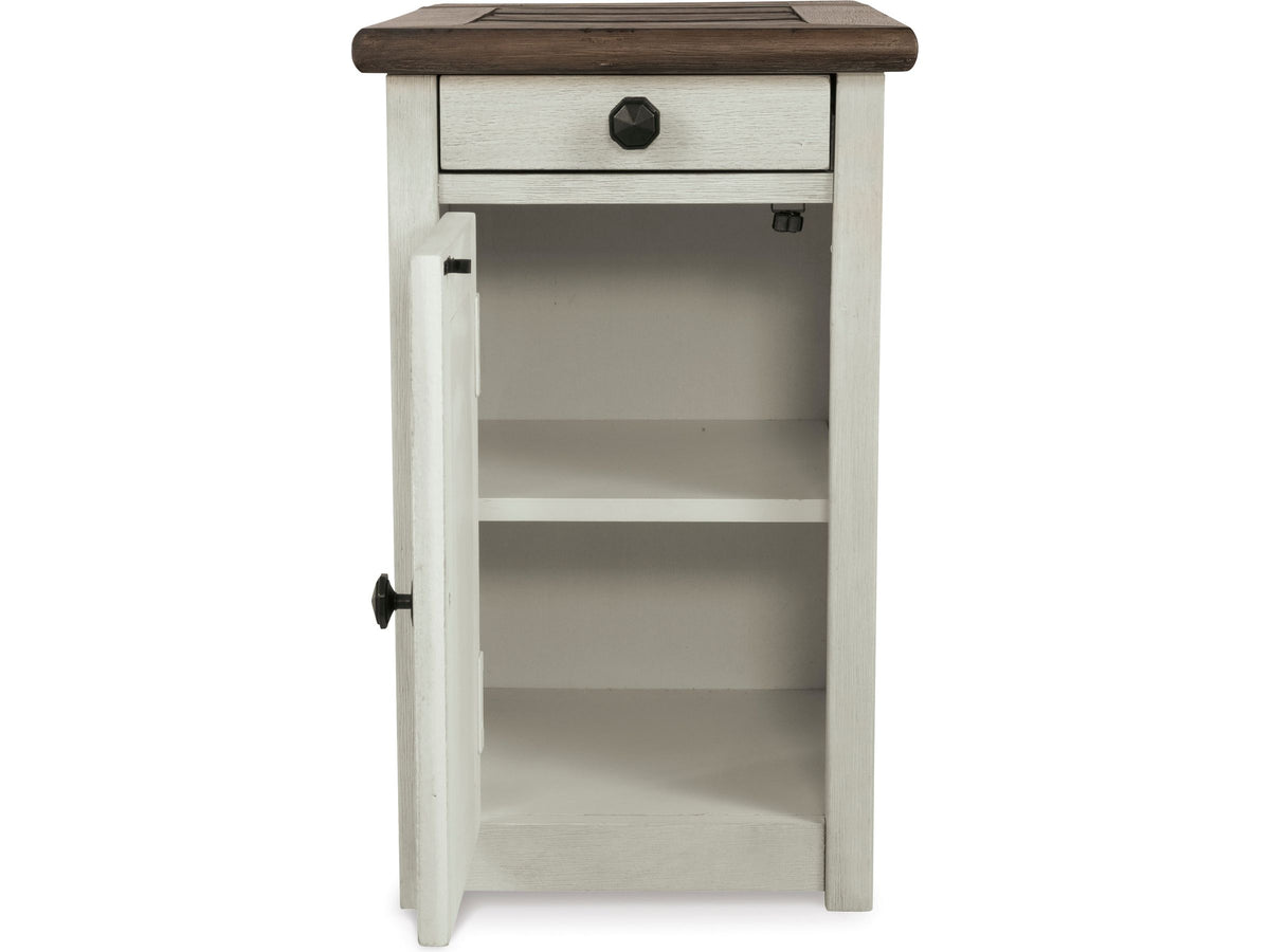 Bolanburg Chair Side End Table - Two Tone T637-7 - Schleider Furniture & Mattress Company 