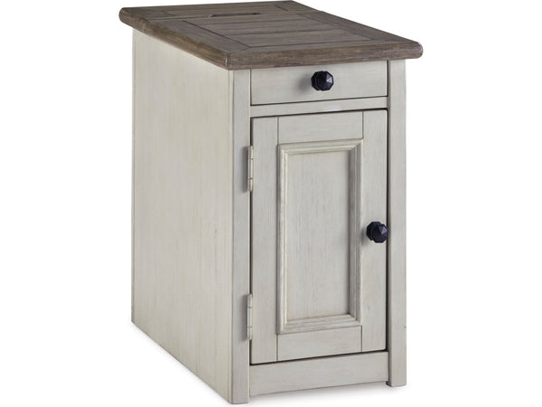 Bolanburg Chair Side End Table - Two Tone T637-7 - Schleider Furniture & Mattress Company 