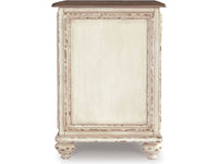 Realyn Storage End Table - Antique White T743-7