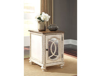 Realyn Storage End Table - Antique White T743-7