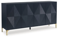 Loirwick - Accent Cabinet - Dark Blue
