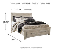 Bellaby - Platform Bed With Storage