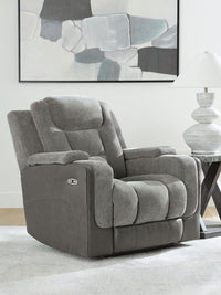 Mixed Motion - Power Recliner With Adjustable Headrest