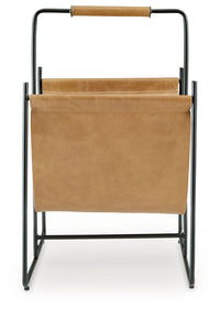 Faronworth - Magazine Rack - Brown / Black