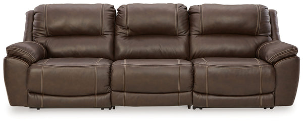 Dunleith - 3 Piece Power Reclining Sectional