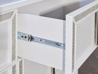 Chalanna - Dresser And Mirror - White