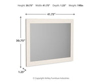 Stelsie - Bedroom Mirror - White