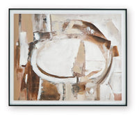 Bradlow - Wall Art - Brown / White / Black