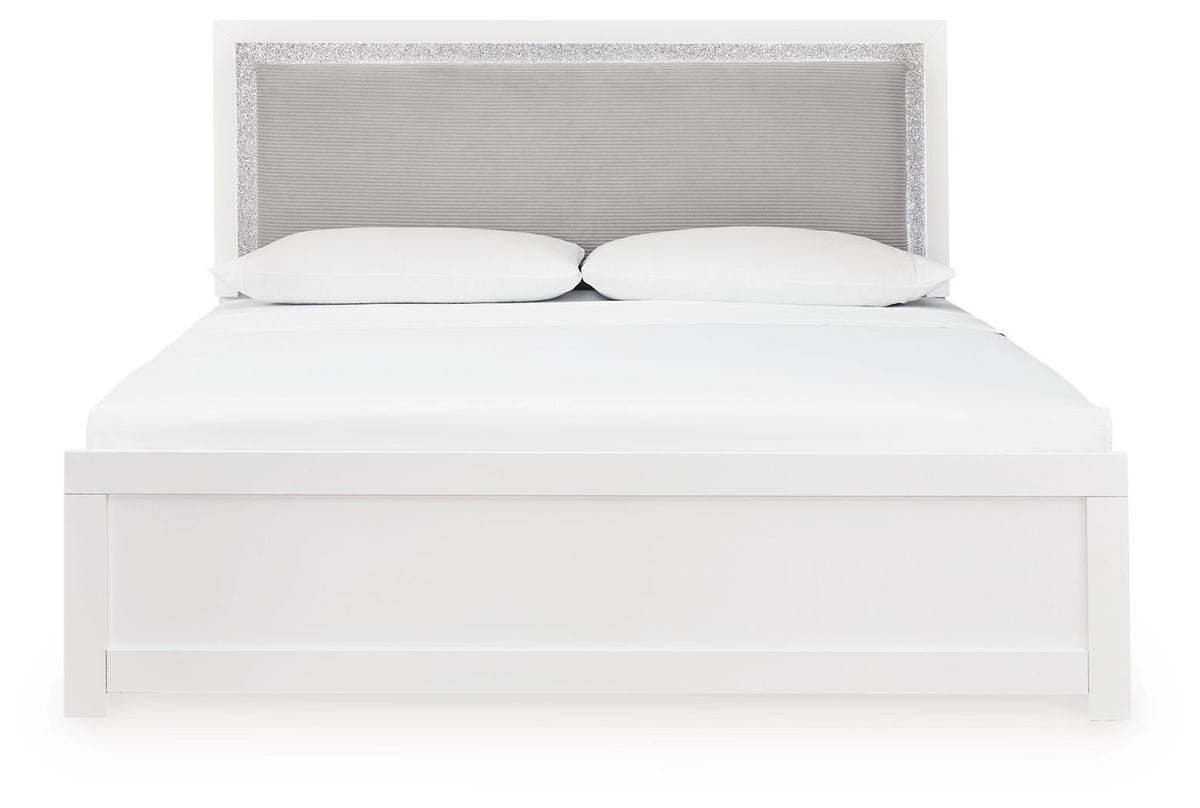 Maeling - Upholstered Panel Bed