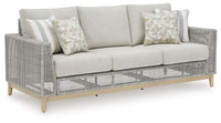 Seton Creek - 4 Pc. - Lounge Set - Gray