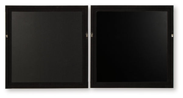Winbrook - Wall Art Set (Set of 2) - Gray / Tan / Gold Finish